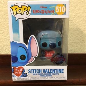 Stitch Funko Pop - Valentine 510 - New in Box - Great Valentine’s Day Gift!